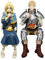 Zhongkaihua Marcille Donato Figur sitzend Anime Mädchen PVC-Modell Statue Weihnachten Zuhause Auto Schreibtisch Geburtstag Party Ornament Dekoration für Fans 13 cm