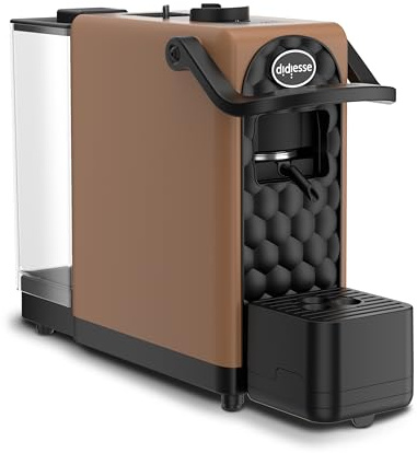 Didiesse Kaffeemaschine, Espressomaschine DarkSide - Intensiver und aromatischer Kaffee, ohne auf Funktionalität und Design, Tank 1,3 l, geringer Verbrauch (650 W), kompakt und leicht - Farbe Bronze