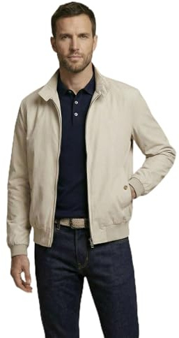 FYNCH-HATTON Blouson aus Materialmix im Harrington-Stil mit Stehkragen cement/S
