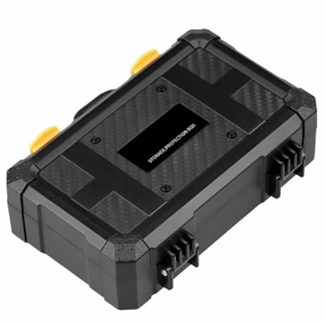 Prterver SD TF Memory Card Storage Case Holder DSLR Camera Battery Protective Box- 1 Pc Set