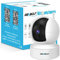 Telecamera di sorveglianza WiFi per interni,GENBOLT 2MP IP Videocamera wifi con rilevamento umanoide, visione notturna, 4X Zoom Pan Tilt, audio bidirezionale per la sicurezza domestica di bambini