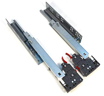 Paar Schubkastenschiene Teleskopschiene Schubladenschiene Schubladenführung 500mm