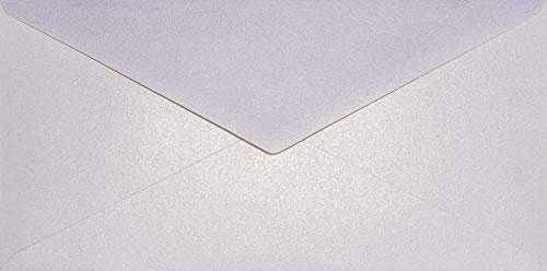 Netuno 25 Briefumschläge Perlmutt-Rose-Gold DIN lang 110x 220 mm 120g Aster Metallic Candy Pink Gold lange Perlmutt-Umschläge DL elegant metallisch-glänzend Briefkuverts DL schön hochwertig