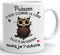 Tasse-Mug Cadeau Personnalisable Prénom Amie Anniversaire - C'est Comme le Café Je l'Adore - Humour Rigolo Amusant