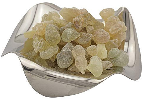 Weihrauch Oman Al-Hojari Top-Mix 20g – Große Stücke (8-25mm) – Grad 1-3, Grün-Weiß-Orange Schimmer – Boswellia Sacra – Direktimport 1. Qualität für Räuchern & Meditation