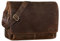 STILORD 'Rick' Borsa Vintage a tracolla in pelle da uomo & donna Porta documenti PC 15.6' Messenger per Università e Ufficio vera pelle, Colore:kansas - marrone