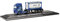 herpa 122238 Volvo FH Gl. XL 2020 Tankcontainer-Sattelzug „Ingo Dinges“ originalgetreu im Maßstab 1:87, Modell LKW für Diorama, Modellbau Sammlerstück, Deko Miniaturmodelle, weiß blau