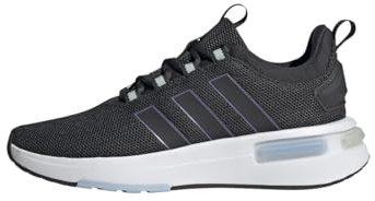 adidas Damen Racer TR23 Shoes Schuhe, Carbon/Carbon/Blue Dawn, 44 EU