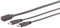 BerryBase USB 2.0 Y-Kabel, USB-C Buchse - 2X USB-C Stecker, schwarz, 0,30m