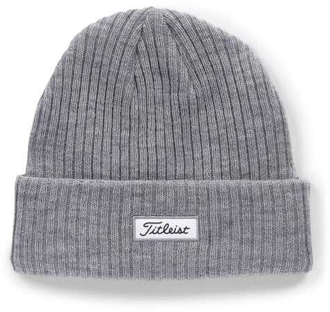 Titleist Herren Cuff Knit Hat Winter-Hut, Grau meliert, Einheitsgröße