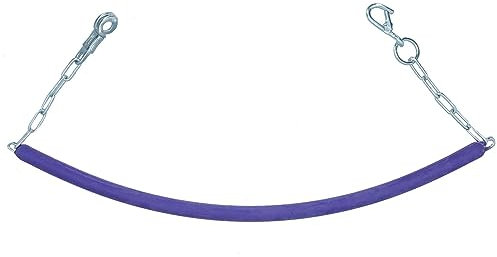 AB Tools 1 Heavy Duty Purple Rubber Coated Equestrian Horse Stable & Stall Chains