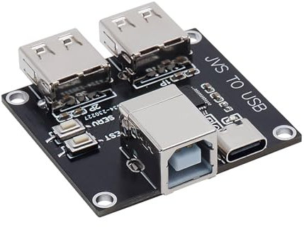 NATEFEMIN JVS auf USB Controller Adapter, Game Converter für Xbox 360 / für Xbox One Serie / für PS4 / für PS3 Controller