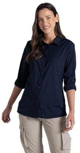 Craghoppers NosiLife Freeda Langarm Bluse - 36