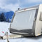 your GEAR Caravan Bugschutzplane Thermo - Wohnwagen Schutzplane für Front und Heck (Grau, 145 x 160 cm (Breite x Länge))