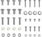 Flachbildfernseher-Bolzen-Set zur Wandmontage von jedem Element-TV