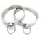 Tplkxurib Edelstahl Abschließbar Leicht Halsband SM Bondage Metall Halsreif,2 Größen Halsfessel Sex Halsbänder Fesseln Sklaven Kragen O Ring Erwachsene Spiel Spielzeug für Männer Frauen,Silber,Frauen
