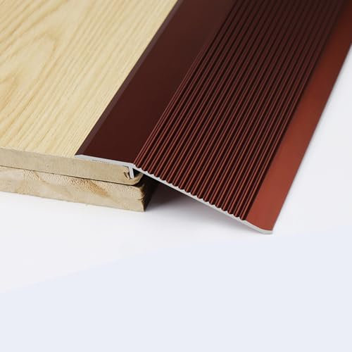 Aluminum Floor Transition Strip Threshold Ramps, Level Catch Threshold Bar - Adhesive Door Threshold