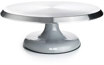 IBILI - Plato Giratorio Prof para tartas, 29 cms, Aluminio
