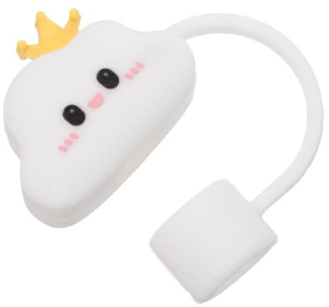 Alipis De Reutilizable De Silicona Diseño De Tapa Protectora Para Pajitas Bonita y Fácil De Usar Para Vaso