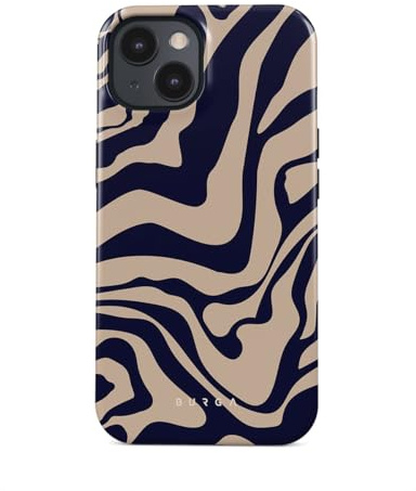 BURGA Handyhülle für iPhone 13 Mini – Unisex Hybrid-Schutzhülle mit stoßdämpfendem TPU & kratzfester Außenschale, erhöhter Displayrand, MagSafe-kompatibel, kabelloses Laden, stylisches Design