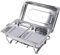Ensemble de Réchauds pour Buffet, Chauffe-Plats en Acier Inoxydable, Ensemble Complet avec Bac à Eau, Ensemble de Réchauds Rectangulaires pour la Cuisine, Les Fêtes, Les Banquets