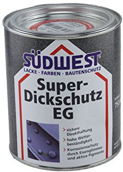 Südwest Super-Dickschutz EG Eisenglimmer 0,75 Liter DB 702 Grau