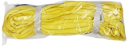 PLANETA B00304 Rundschlingen nach DIN EN 1492-2 mit Doppeltem Schutzschlauch, Polyester, 3 kg Tragfähigkeit, 4 m Umfanglänge, Gelb