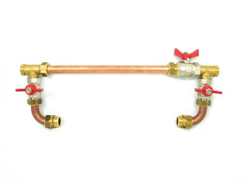 Double Porte Filtre à Eau 93/4 Raccord 3/4 - 20/27 Filtre Domestique Fabriqué en France
