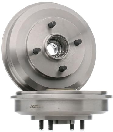 BOSCH 0 986 477 266 2x Bremstrommeln Set Hinten InnenØ203mm AußenØ243mm Kompatibel mit FORD Fiesta Mk5 Schrägheck JH1, JD1, JH3, JD3 FUSION JU Fiesta Mk5 Kastenwagen