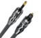 EMK - Cable Toslink a Mini Toslink de 3,5 mm SPDIF óptico de 3,5 mm a adaptador de cable de audio óptico para Home Theater (1M, Óptico Mini Toslink de 3,5MM, Negro)