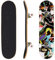 Hikole Skateboard, Komplettboard, Skateboard, Skateboard, Holz, 79 x 20 cm, kanadisches Ahorn, 88 A, für Anfänger, Kinder und Erwachsene