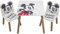 DISNEY Nixy Kids Mouse Holztisch und 2 Stühle, Set, Mickey Maus, Mittel
