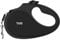 TUG 360° Tangle-Free Retractable Dog Lead for Up to 25 kg Dogs | 5 m Strong Nylon Tape/Ribbon (Medium, Black)