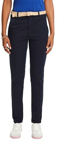 ESPRIT Damen 993EE1B312 Hose, 400/NAVY, 30/34