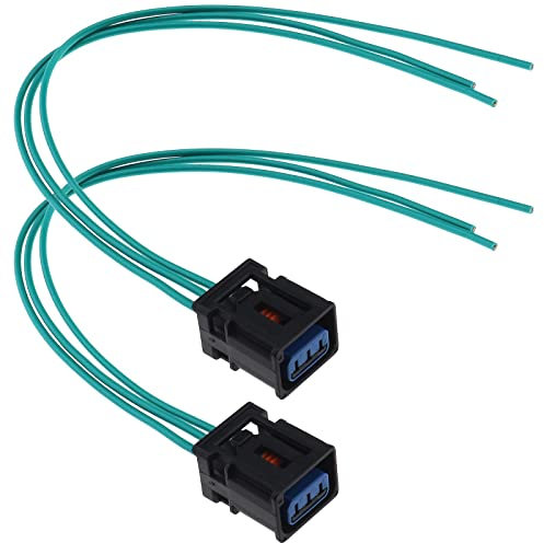 YINETTECH 2 x 3-poliger Zündspule Reparaturstecker Kabelbaum 1W7T-14A464-MA kompatibel mit Ford Focus Spulenstecker Zündverbinder Reparaturkabel 28 cm