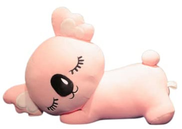 LAARNT Jouet en Peluche Koala Animal Mignon, Oreiller Coussin en Peluche, Kawaii Animal Koala poupée Doux pour Enfants Adultes Maison Bureau Sieste Décoration Rose