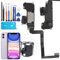 RongZy Altoparlante Auricolare di Ricambio Compatibile con Apple iPhone 11 Altoparlante Anteriore Sensore Cavo Flessibile, con Strumenti