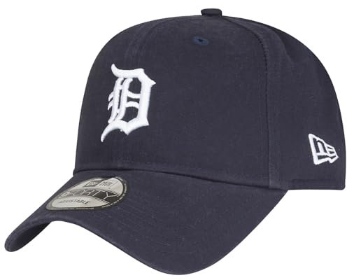 New Era 9Forty Strapback Cap - Detroit Tigers Washed Navy