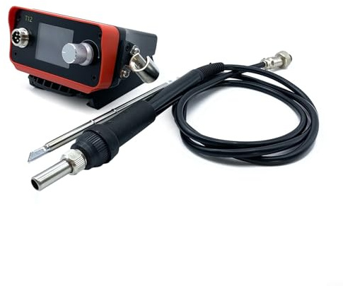 T12 Cordless Soldering Station Compatible with 20V Max Li-ion Battery for Milwaukee, T12-K Handle with Heating Element