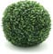 Tecnokit Bola de boj topiaria artificial para interior y exterior, para maceta redonda, diámetro 50 cm, planta falsa de Buxus, color verde resistente (Ø 50 cm)