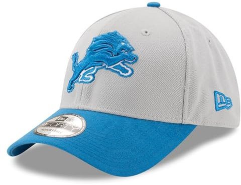 New Era NFL The League 9FORTY 2-Tone Adjustable Hat Cap One Size Fits All, Detroit Löwen, Einheitsgröße