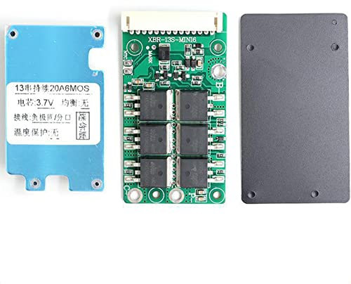 Persistence 13S 48V Li-Ion Lithium 18650 Battery Pack Balancer Charge Board Equalizer Common/Separate Port for Escooter(20A)