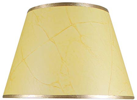 CWCQGH Lampenschirm für Tischlampen und Stehlampen, E27, weiß, Schaffellimitat, Rund, Hell, 45CM