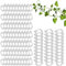 100 Stück Pflanze Clips, Gemüseklammern Für Weinreben, Tomatenclips Verbinden, Kunststoff Tomatenklammern Für Kletterpflanzen Für Gemüse Tomate Pflanze Unterstützung Reben