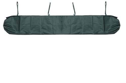 CNANRNANC Funda protectora para toldo, impermeable, protección solar, bolsa de almacenamiento, cubierta para la intemperie, toldo para exteriores, jardín, terraza con cuerda (verde 4 m)
