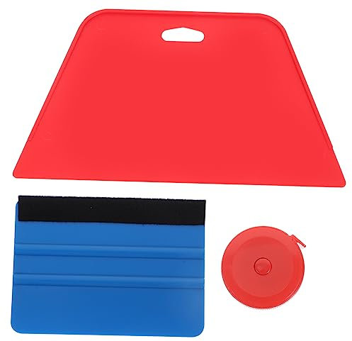 UKCOCO 1 Ensemble D'Outils De Papier Peint À Décoller Et À Coller Kit De Papier Peint Outils D'Application De Papier Peint En Acier Kit De Raclette D'Installation De Papier Peint En