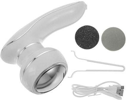 CRILSTYLEO 1ensemble Râpe Électrique Pour Élimination Callosités Et Peaux Mortes Outil De Soin Pour Chargement Usb Et Design Ergonomique Pour Talons Et