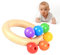 JOINPAYA 1Stk Schlittenglocken kunststoffgriff Easy Grip Education Toy Music Instrument Spielzeug Musikinstrument Klingel aus Edelstahl Kinderglocken Glöckchen Hölzern