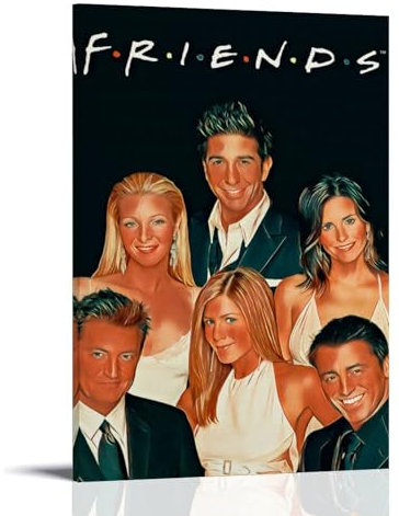TV Series Friends - Stampa da parete moderna per camera familiare, 50 x 75 cm