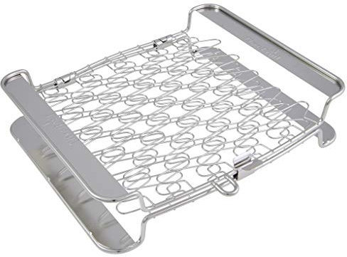 Char-Broil 140536 - Edelstahlkorb, 28 x 22,5 x 6,7 cm, Silber